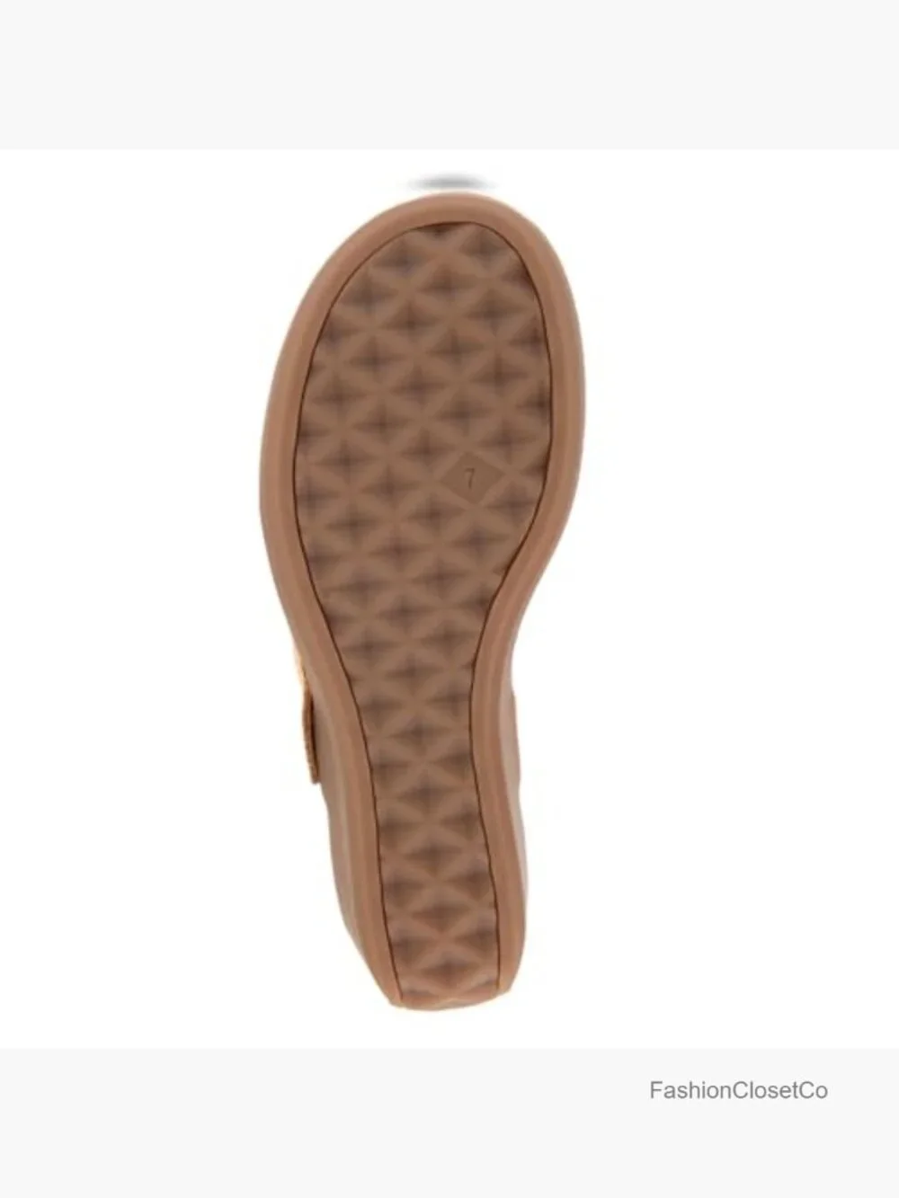 Wedge Sandal with Memory Foam Footbed and Ankle Strap